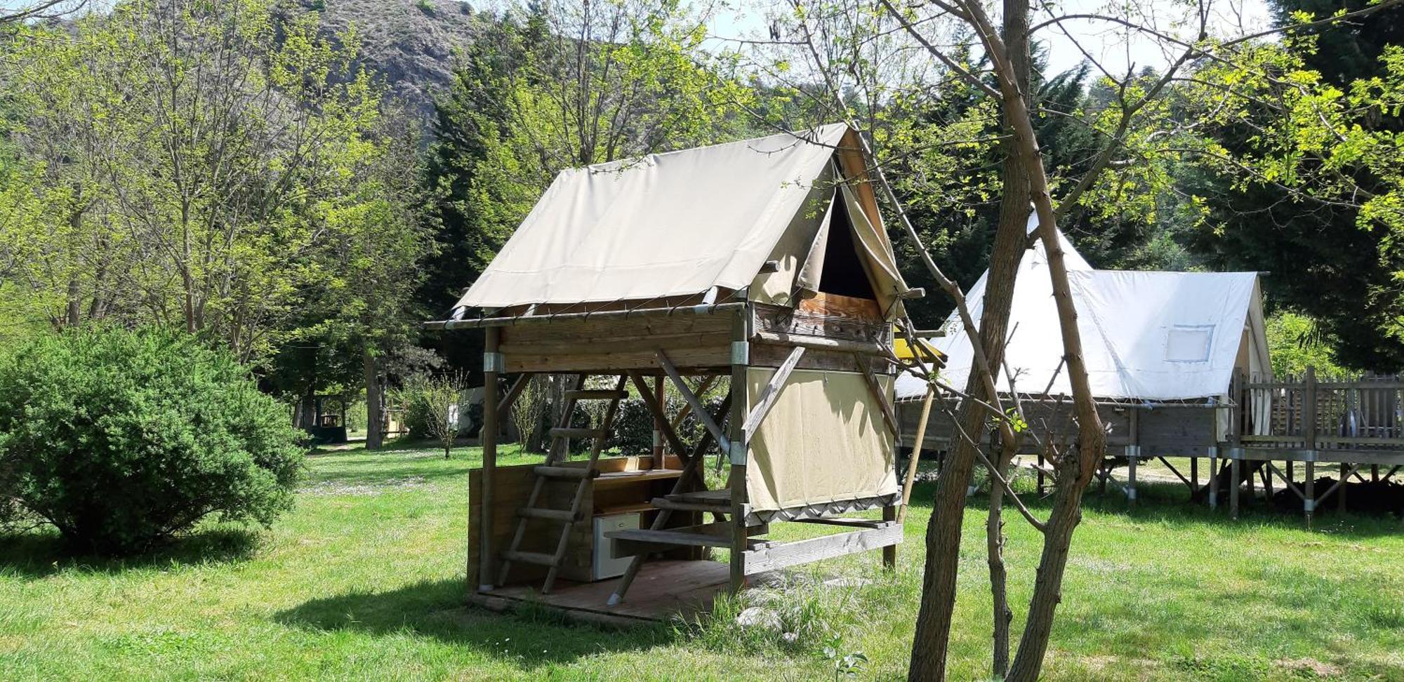 Camping Ushuaia Villages Le Viaduc Arlebosc Exteriör bild