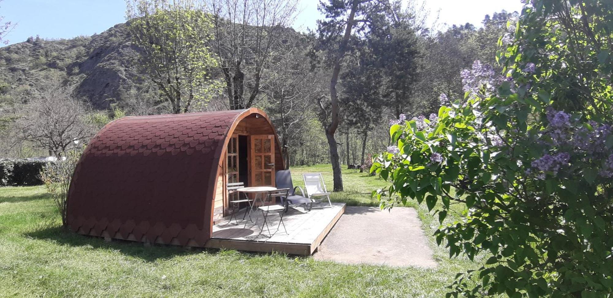 Camping Ushuaia Villages Le Viaduc Arlebosc Exteriör bild